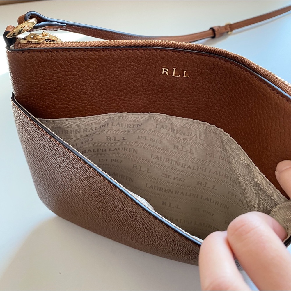 Light Brown Lauren Ralph Lauren Crossbody Bag
